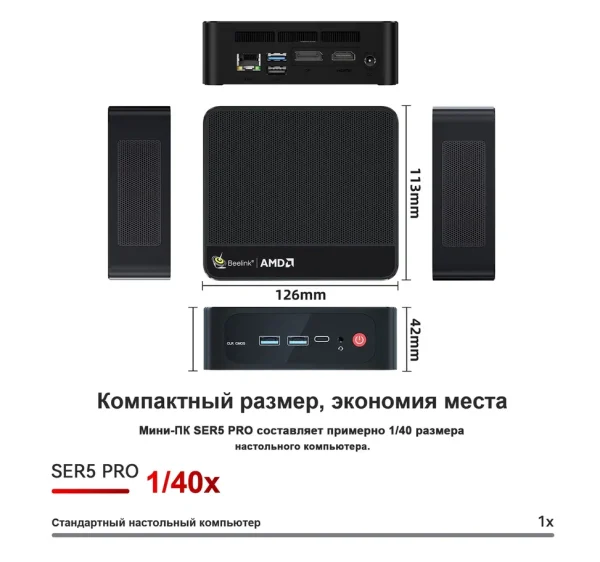 Beelink SER5 Pro — изображение 3
